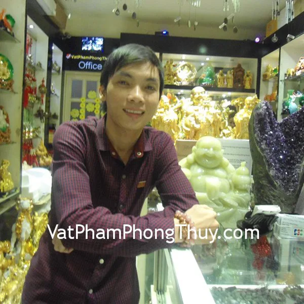 Anh Kin - Khách hàng mua chuỗi Tỳ hưu kim sa S008 và vòng tay thạch anh hồng ưu linh S989-3445