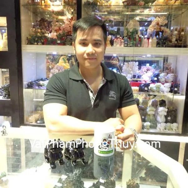 Anh Đan - khách hàng mua Cặp Tỳ hưu Bắc kinh đen chuẩn BKD-S