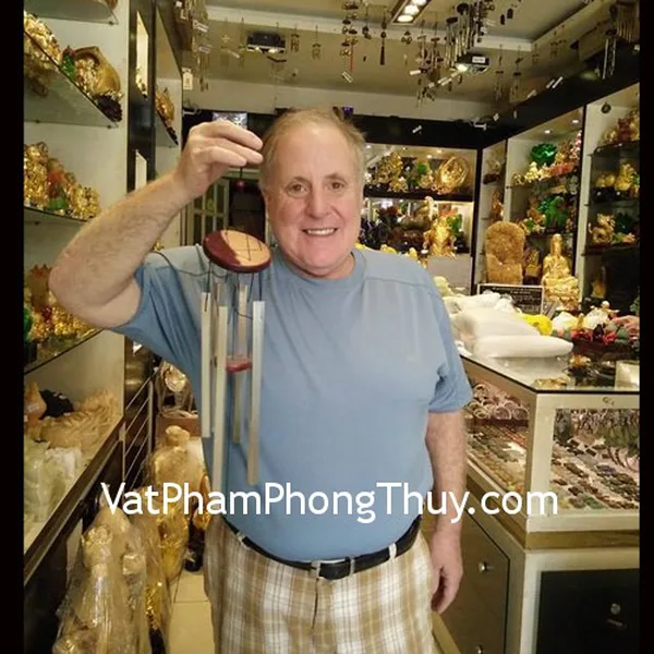 Mr Jim - khách hàng mua chuông gió phong thủy CG1237, CG1236, CG1257 và CC1132