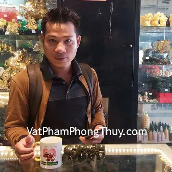 Anh Huy - Khách hàng mua Voi lam ngọc HM053