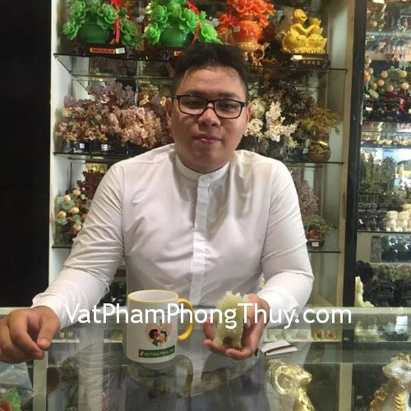 Anh Phương- khách hàng mua tỳ hưu bắc kinh xanh chuẩn BKX-S