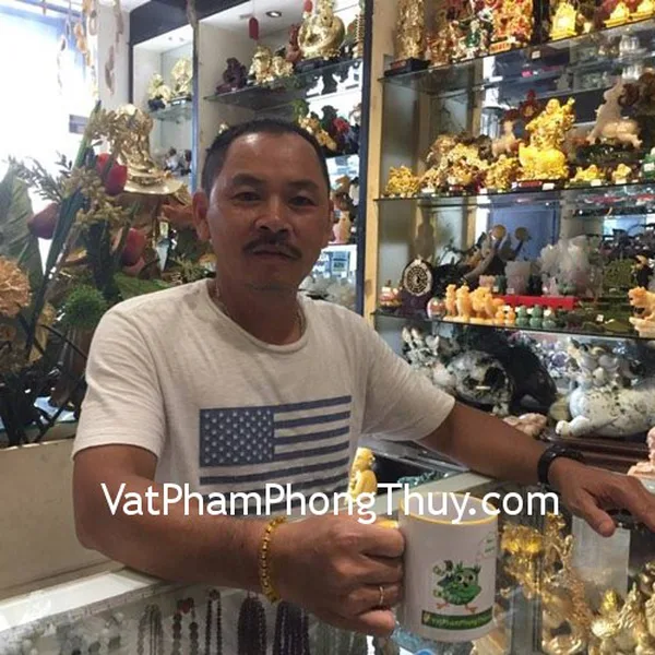 Anh Trúc- khách hàng mua chuỗi hổ phách hạt dĩa màu vàng trong A S6357-S3-3269