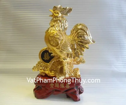Gà kê báo hỷ vàng, than Y273