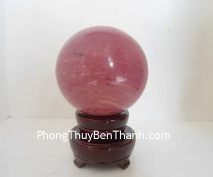 Quả cầu đá thạch anh vàng non(797g) M191-S2-1359