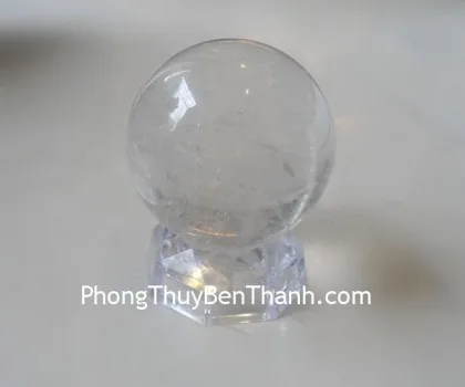 Quả cầu đá thạch anh hồng HM154-S1-4362
