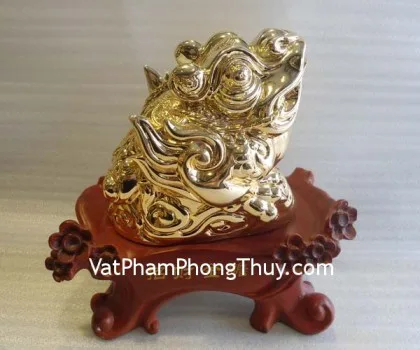 Thiềm thừ chiêu tài kim thiềm vàng FY049