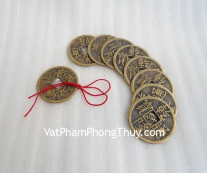 Tiền xu càn long nhỏ (CC2008)