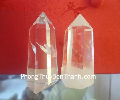 Trụ đá thạch anh trắng K049-S2-271