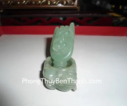 Tỳ hưu ngọc Phỉ Thúy xanh đậm vân mây A+++++ (GCN:620 - 33.39gr) FS6897-F2-8448