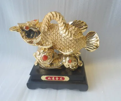 Cá kim long vàng ngọc lớn - chiêu tài kim long FH281G