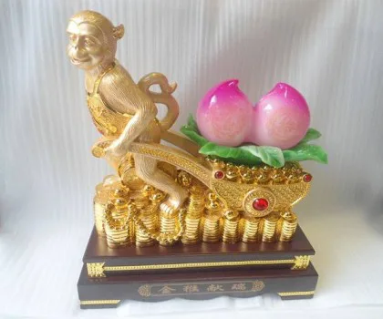 Khỉ vàng ngồi châu đỏ - thông minh mấn triết FH369G