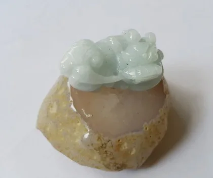 Mặt tỳ hưu phỉ thúy lớn A+++++(23.09gr)(GCN:1696) FS6642-F1-5056