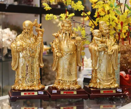 Tam đa vàng khủng - Phước tinh / Lộc tinh / Thọ tinh C149A