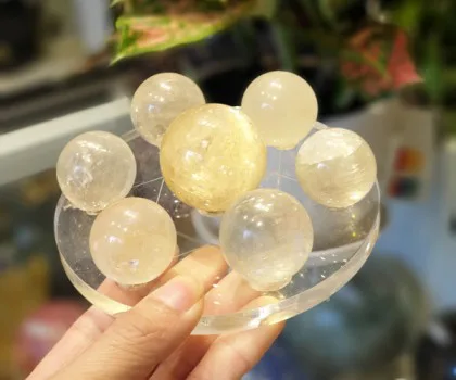 Đĩa thất tinh vàng non FGM084