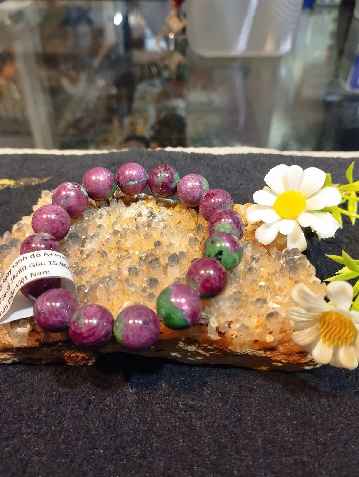 Chuỗi Ruby xanh đỏ A+++++ S6756-S5-14680