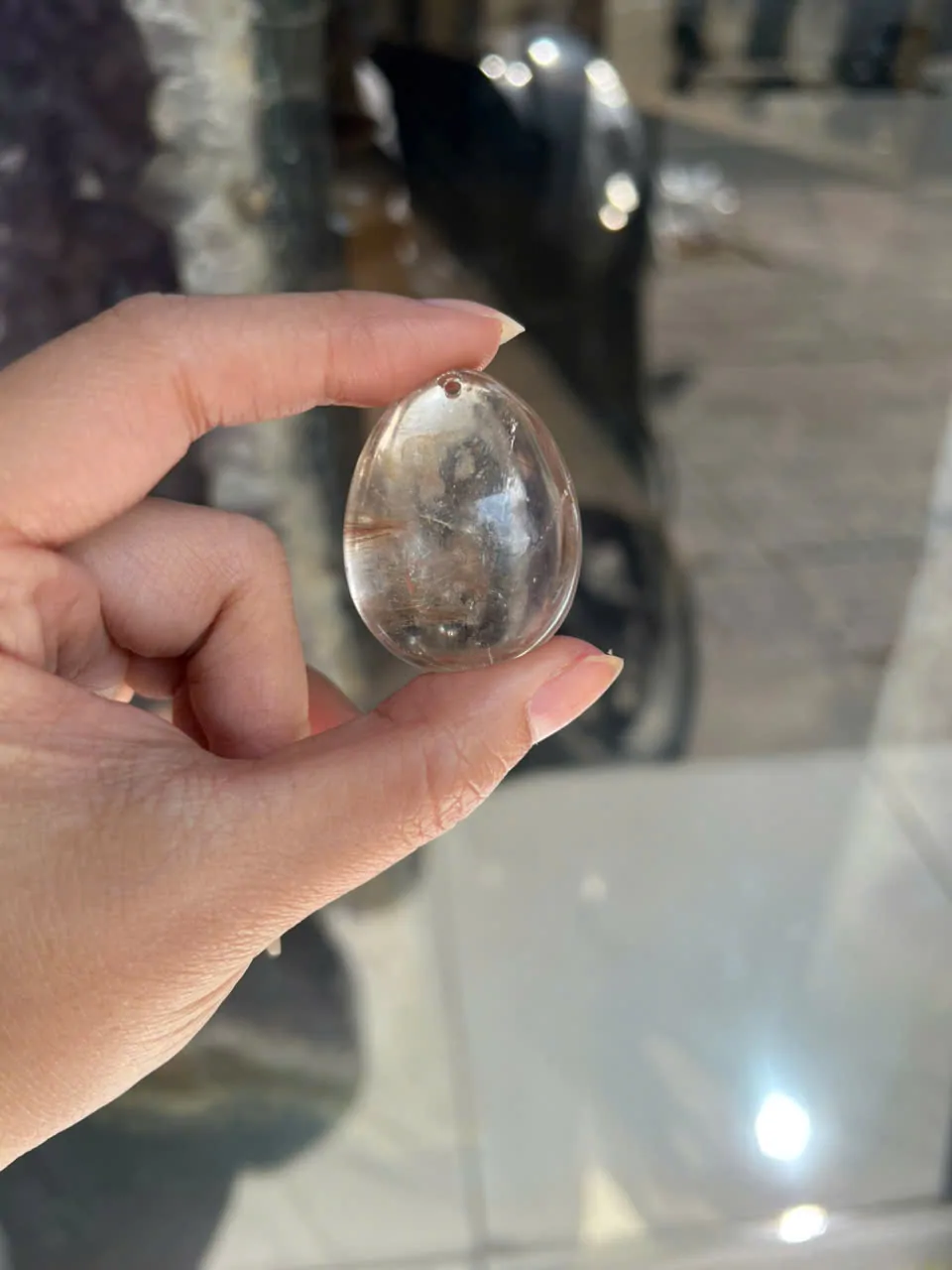 Mặt thạch anh tóc vàng S866-S4-2640