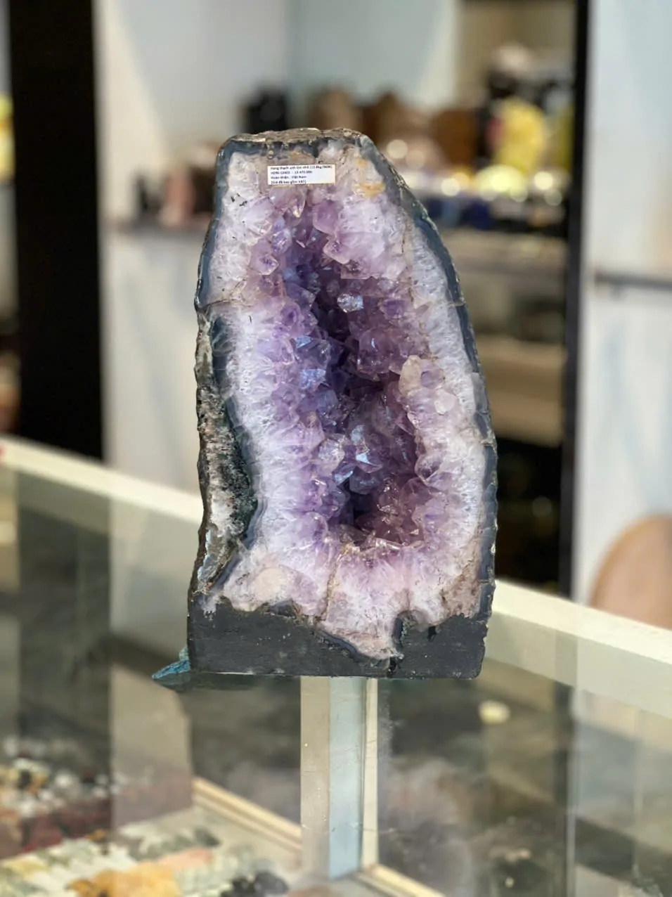 Hang thạch anh tím nhỏ (12.8kg/969K) H090-12403