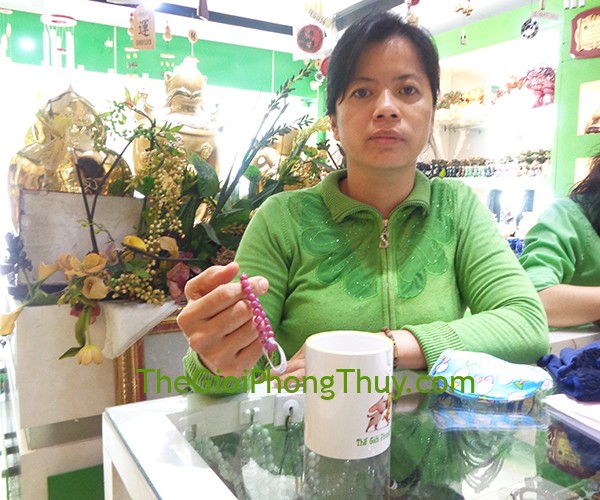 Chị Chi - Khách Hàng mua Chuỗi Ruby đỏ A+ Nam Mỹ FS6249-F1-15351