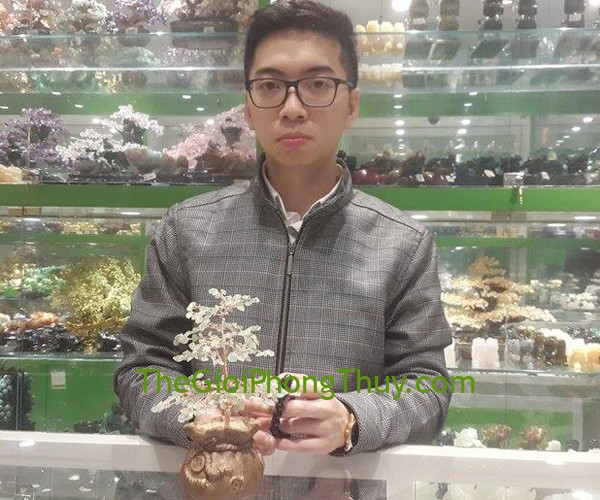 Anh Hoàng-Khách hàng mua Cây tài lộc túi tiền chữ tài đông linh FKC095 và Chuỗi tỳ hưu hắc ngà A 10li FS6415.