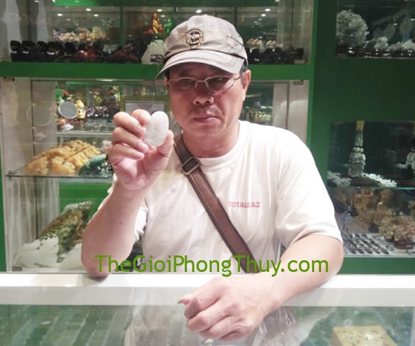 Chú Cường-Khách hàng mua Phật bản mệnh phỉ thúy lớn A+ FS6508-3.