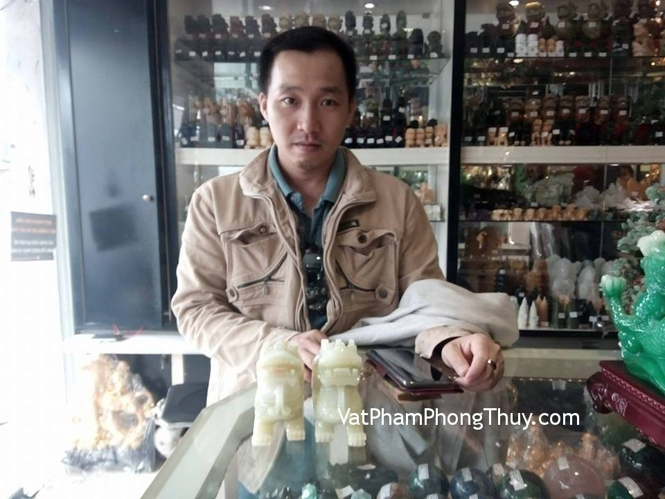 Anh Khoa - khách hàng mua Tỳ Hưu Bắc Kinh BKX-M